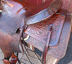 Metherd Used Horse Saddle