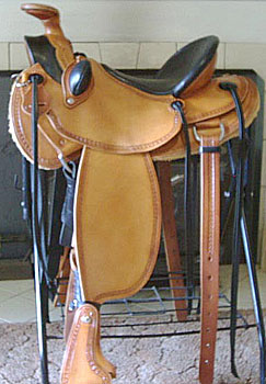 Old Time Slick Fork Mule Saddle
