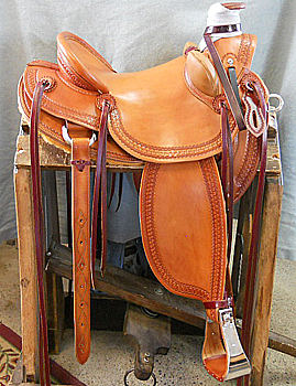 Texas Wade Mule Saddle